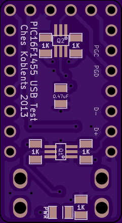 USB Test Back