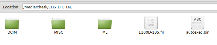 SD Card Root