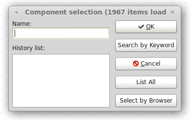 Choose Component Choose Component