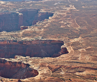 White Rim Road at Canyonlands