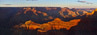 Grand Canyon Sunset Panorama