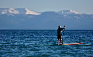 Standing at Tahoe