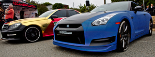 Matte Blue GTR Front