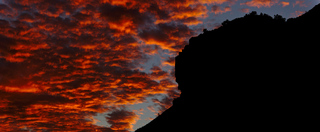 Sunset at Zion